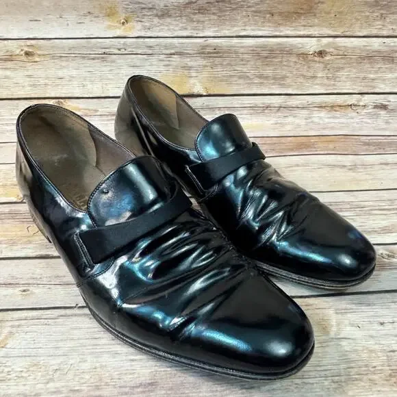 Bally | Shoes | Bally Mens Black Leather Slip On Loafer  display picture 3